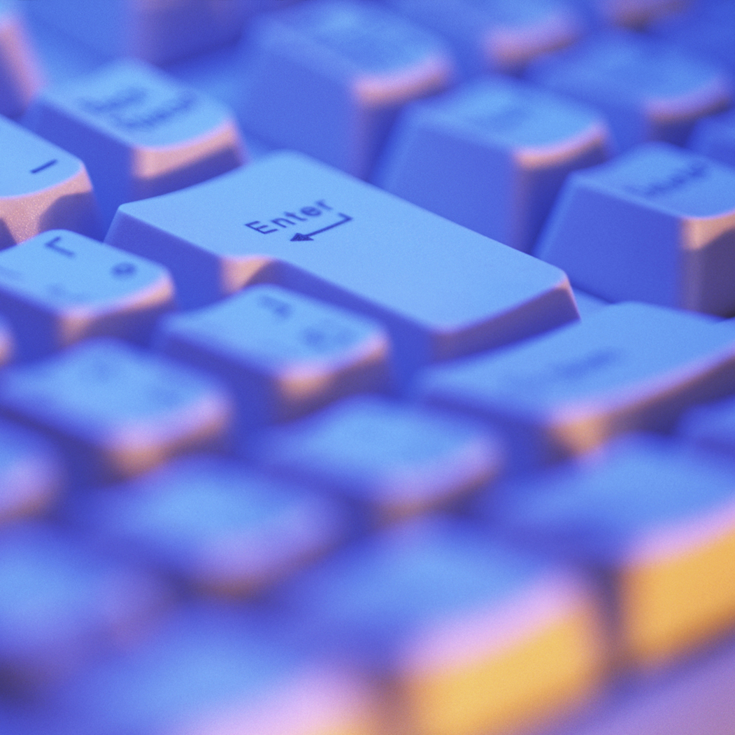 section of keyboard